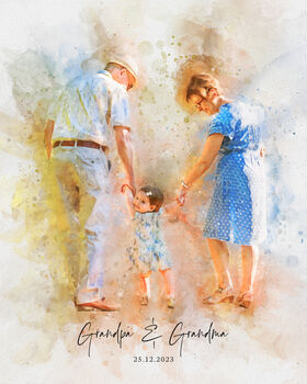 Our Family Portrait – A Heartfelt Gift For Parents' Birthday, 9 of 11