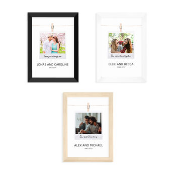 Personalised Romantic Couple's Photo Print, 7 of 7