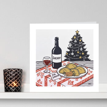 Pasty For Santa, Cornish Christmas Card, 3 of 7