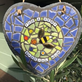 Personalised Very Special Mum Mosaic Heart, 2 of 4