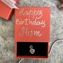 50th Birthday Charm Personalised Silver Bracelet Gift, thumbnail 8 of 9