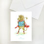 Zodiac Leo Greetings Card, thumbnail 2 of 3