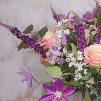 'Yan Tan Tethera' Faux Flowers Bouquet, 2 of 4