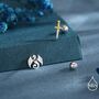Sterling Silver Mismatched Dragon And Sword Stud Earrings, thumbnail 5 of 12