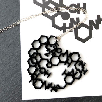 Love Chemistry Laser Cut Necklace, 7 of 8
