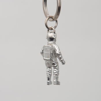 Astronaut Pewter Key Ring, 4 of 4