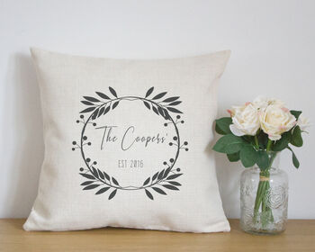 Personalised Family Cushion, 4 of 8