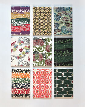 Japanese Washi Notepad Various Colours, 4 of 6