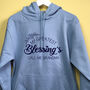 Personalised Greatest Blessing Mother's Day Hoodie, thumbnail 2 of 5