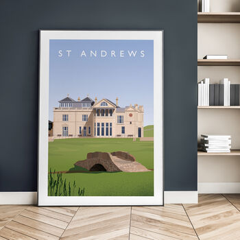 St Andrews Golf Poster, 2 of 8