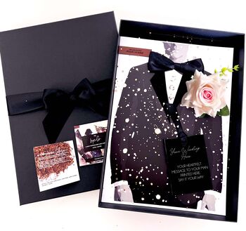 Tuxedo Suit Luxury Scented Birthday Card For Him, 7 of 11