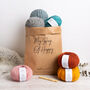 Christmas Blanket Beginner Knitting Kit, thumbnail 10 of 10