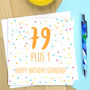 Personalised 80th Birthday Card, thumbnail 2 of 4