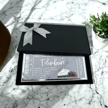 Stockholm Personalised Holiday Gift Voucher Ticket, 5 of 12