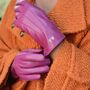 Personalised Monogrammed Leather Gloves, thumbnail 2 of 8