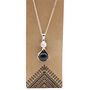 Black Agate Healing Hands Necklace, thumbnail 7 of 7