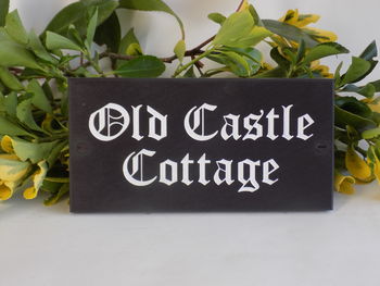 Personalised Slate Name Sign, 8 of 10