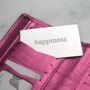 Engraved Happiness Secret Message Plaque, thumbnail 1 of 4
