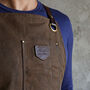 Leather And Canvas Apron, thumbnail 4 of 5