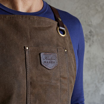 Leather And Canvas Apron, 4 of 5