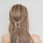 Gold Or Silver Triangle Hair Clip, thumbnail 1 of 5