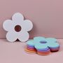 Cute Colourful Daisy Coaster, thumbnail 4 of 11