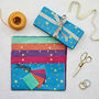 Fair Trade Lokta Paper Five Sheet Gift Wrap Packs, thumbnail 5 of 7