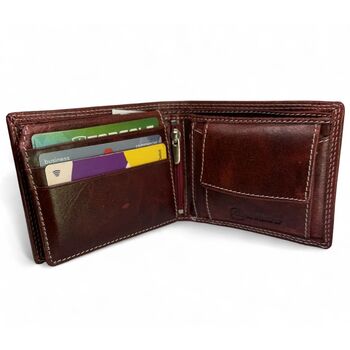 Buffalo Leather Cricket Wallet With Rfid, 3 of 9