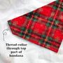 Merry Woofmas Dog Bandana, thumbnail 5 of 6