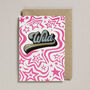 Wild 'Iron On Patch' Greeting Card, thumbnail 1 of 2
