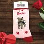 I Love Yorkies Socks Yorkshire Terrier Novelty Gift, thumbnail 2 of 6