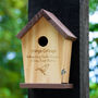 Personalised Wooden Bird House, thumbnail 1 of 4