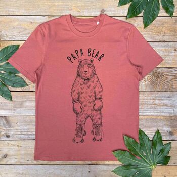 Big Papa Bear T Shirt For Father's Day, 6 of 7
