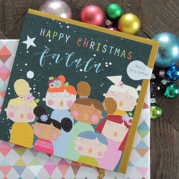 Christmas Carol Singers Card, 3 of 5