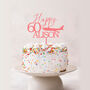 Personalised Plane Birthday Cake Topper, thumbnail 1 of 3