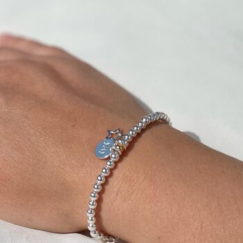 Congratulations Gift Personalised Star Bracelet, 7 of 7