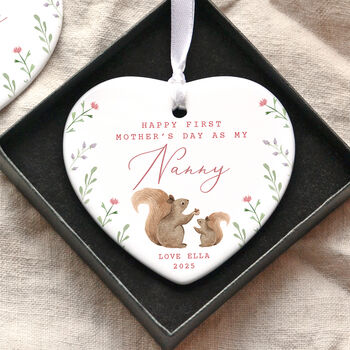 Personalised First Mother's Day As My Mummy Keepsake Gift Ornament, 9 of 12