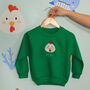 On The Wild Side Embroidered Children's Farm Jumper, thumbnail 6 of 12