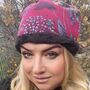 Cancer Chemo Headwear Beanie Hat Soft Fur Lined, thumbnail 7 of 12