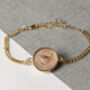 1956 70th Birthday Farthing Coin Chain Bracelet, thumbnail 2 of 5