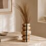 Honey Onyx Sculptural Vase, thumbnail 1 of 3