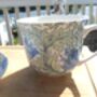 Large Cup And Saucer In William Morris Anemone Design, thumbnail 9 of 12