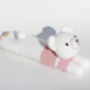 Personalised Polar Bear Bed Teddy, thumbnail 6 of 9