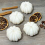 White Pumpkin Candle Halloween Decoration, thumbnail 4 of 6