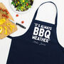 BBQ Weather Personalised Apron, thumbnail 2 of 4
