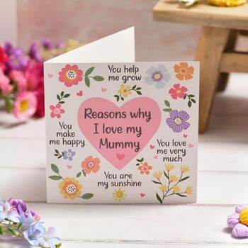Happy Mother's Day Mummy Flowers Gift Set, 5 of 12