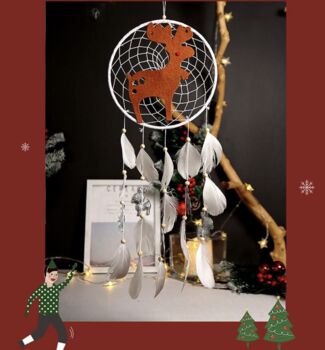 Christmas Deer Silver Snowflake Dinning Table Decor Idea Festive Gifts, 3 of 7