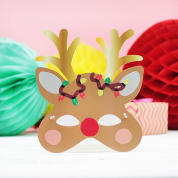 Make Your Own Christmas Masks Craft Kit, 7 of 9