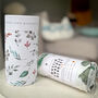 Bamboo Baby Swaddle Blanket, Botanical Print, thumbnail 2 of 9