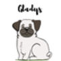 Pug Personalised Dog Name And Personality Print, thumbnail 2 of 3